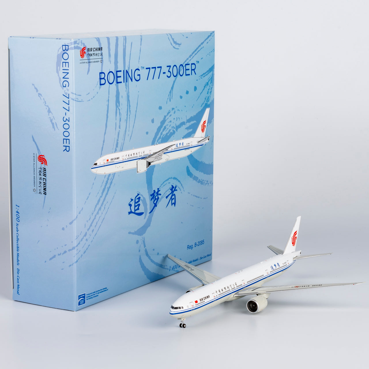1/400 Air China Boeing 777-300ER B-2085 "Dream Pursuer - ÃÎÕß" NG73066 - cover